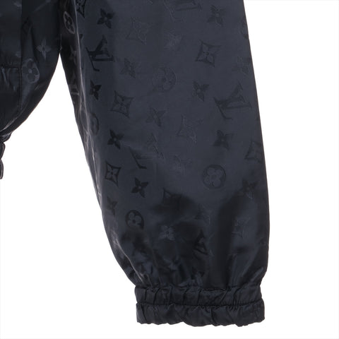 LOUIS VUITTON Nylon Monogram Reversible Blouson Jacket black WS16124