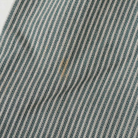 CHANEL Cotton No-collar 06C 2006 36 Tweed Rim Jacket green WS16127