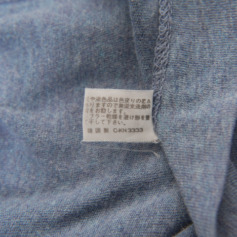 YVES SAINT LAURENT Cotton Logo L Short sleeve T-shirt blue WS16128