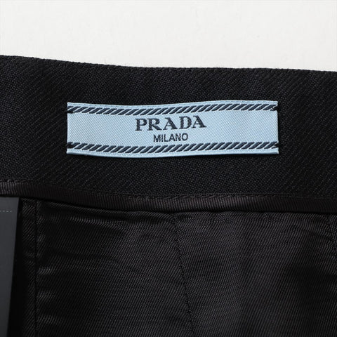 PRADA Wool Long 2024 36 skirt black WS16129