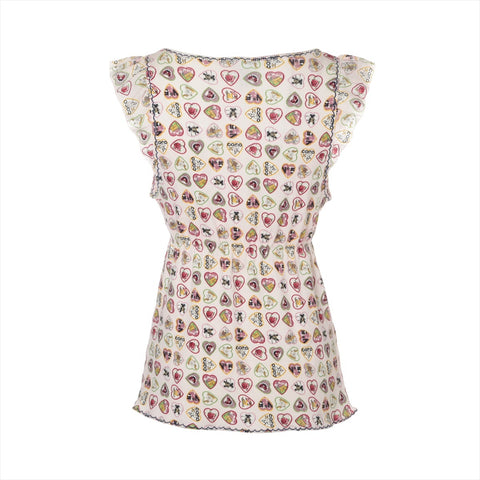 CHANEL Valentine 38 06P 2006 Tank top pink WS16132