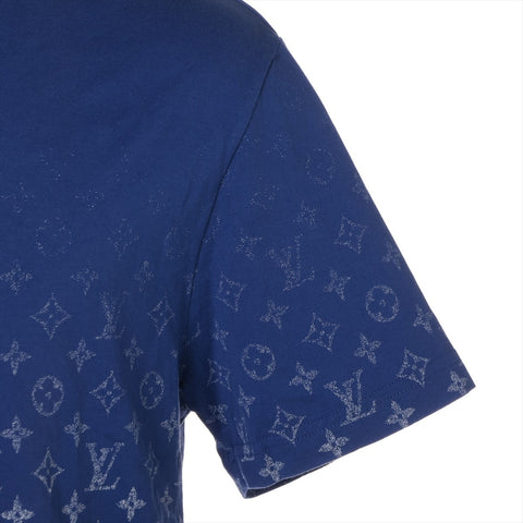 LOUIS VUITTON Monogram Gradient Cotton M 22AW Short sleeve T-shirt blue WS16134