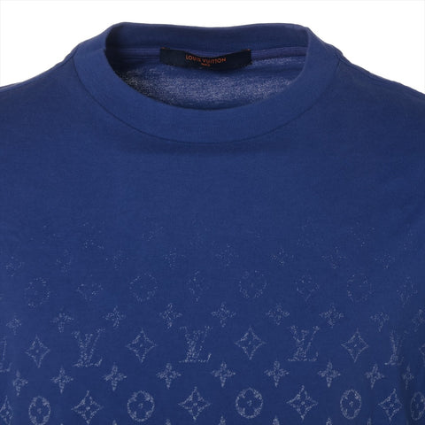 LOUIS VUITTON Monogram Gradient Cotton M 22AW Short sleeve T-shirt blue WS16134