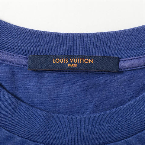 LOUIS VUITTON Monogram Gradient Cotton M 22AW Short sleeve T-shirt blue WS16134