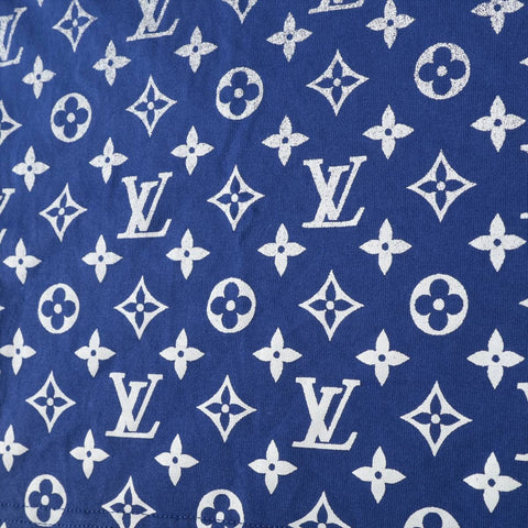 LOUIS VUITTON Monogram Gradient Cotton M 22AW Short sleeve T-shirt blue WS16134