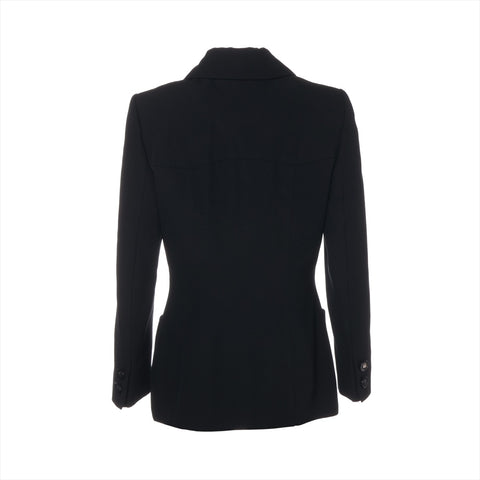 CELINE Wool Single Jacket black WS16137