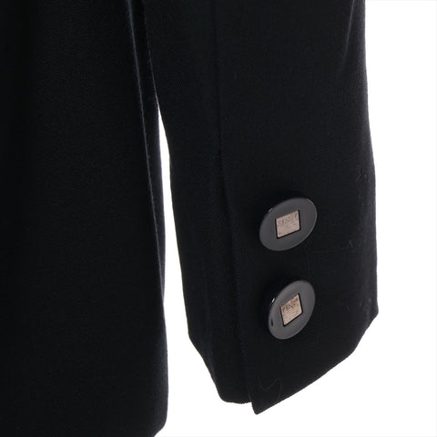 CELINE Wool Single Jacket black WS16137