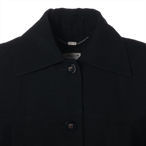 CELINE Wool Single Jacket black WS16137
