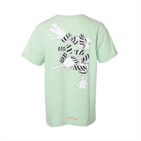 CHROME HEARTS Lust Cotton L Short sleeve T-shirt green WS16141