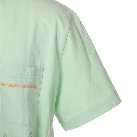 CHROME HEARTS Lust Cotton L Short sleeve T-shirt green WS16141