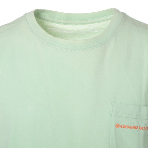 CHROME HEARTS Lust Cotton L Short sleeve T-shirt green WS16141