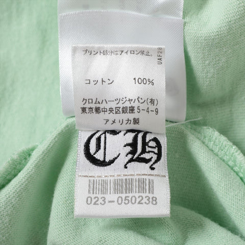 CHROME HEARTS Lust Cotton L Short sleeve T-shirt green WS16141