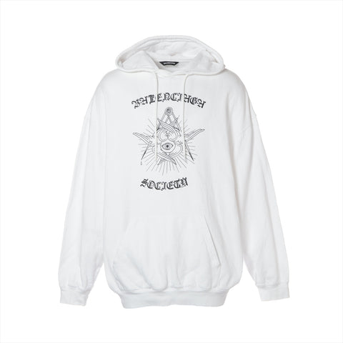 BALENCIAGA Cotton 2020 Logo See Your Mind Parker white WS16143