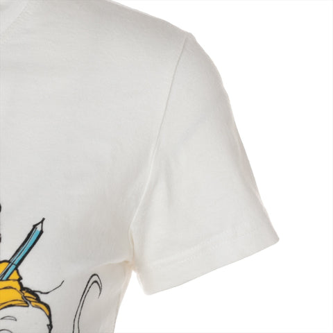 Christian Dior Cotton 2002 Galliano 38 Short sleeve T-shirt white WS16144
