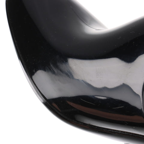 LOUIS VUITTON Silhouette Ankle Line Heel PVC Size: 37 Short Rain 9.4" boots black WS16147