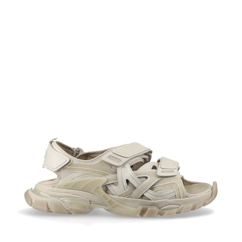 BALENCIAGA 11.6" Track Sandals 655954 sneakers leather gray WS16149