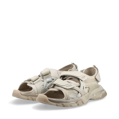 BALENCIAGA 11.6" Track Sandals 655954 sneakers leather gray WS16149