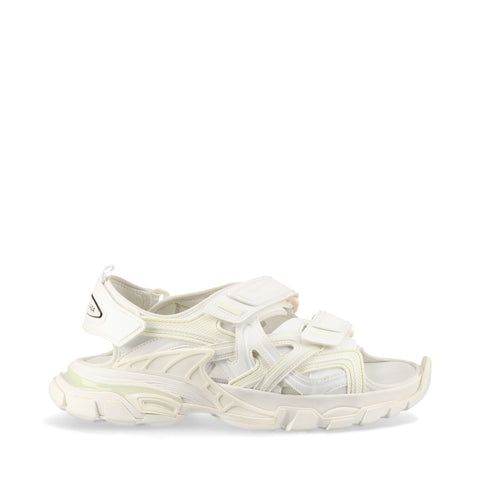 BALENCIAGA 10.6" Track Sandals 617543 sneakers leather white WS16150