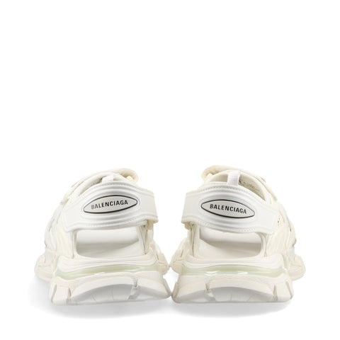 BALENCIAGA 10.6" Track Sandals 617543 sneakers leather white WS16150