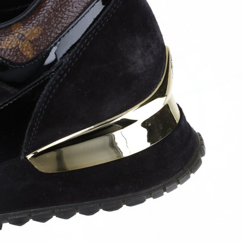 LOUIS VUITTON Runaway Low-Cut Monogram Size:34.5 8.7" sneakers black WS16159