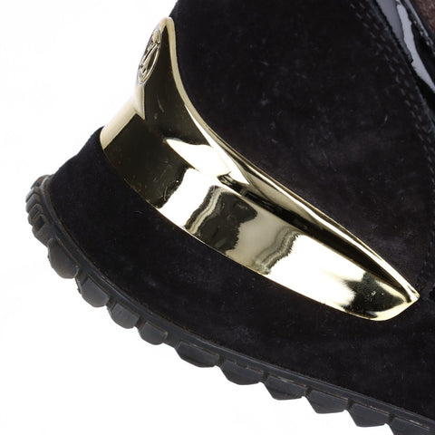 LOUIS VUITTON Runaway Low-Cut Monogram Size:34.5 8.7" sneakers black WS16159