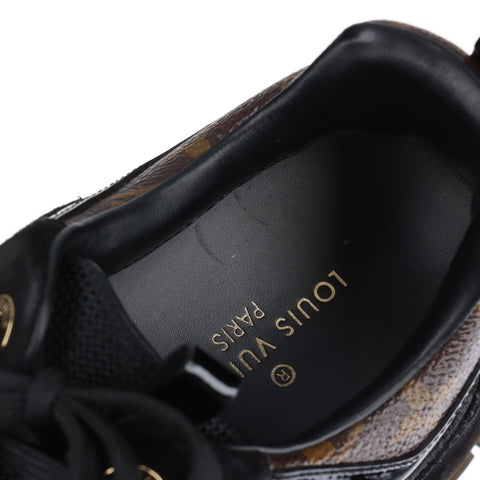 LOUIS VUITTON Runaway Low-Cut Monogram Size:34.5 8.7" sneakers black WS16159