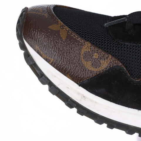 LOUIS VUITTON Runaway Low-Cut Monogram Size:34.5 8.7" sneakers black WS16159