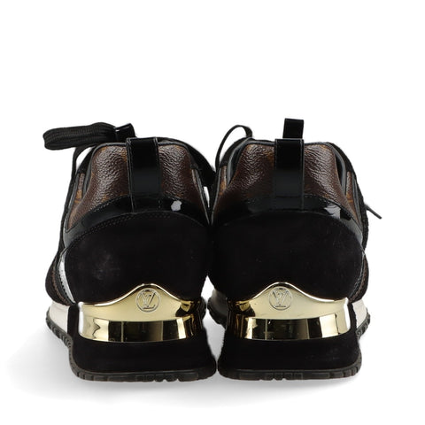 LOUIS VUITTON Runaway Low-Cut Monogram Size:34.5 8.7" sneakers black WS16159