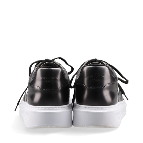 LOUIS VUITTON Beverly Hills Line Monogram Low Cut 6.5 10" sneakers Silver WS16160