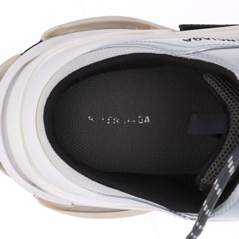 BALENCIAGA Triple S 11.4" Sandals Slip-On sneakers Silver WS16163