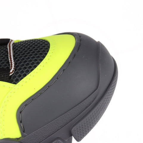 GUCCI Flash Trek Neon Size 9 Low-Cut sneakers yellow WS16167