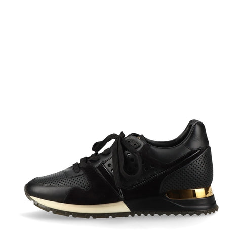 LOUIS VUITTON Runaway Low Cut Leather Size:36 sneakers black WS16169