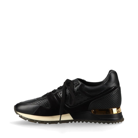 LOUIS VUITTON Runaway Low Cut Leather Size:36 sneakers black WS16169
