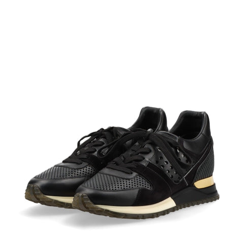 LOUIS VUITTON Runaway Low Cut Leather Size:36 sneakers black WS16169