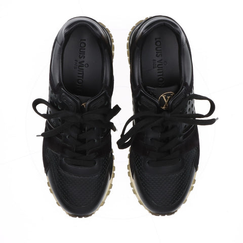 LOUIS VUITTON Runaway Low Cut Leather Size:36 sneakers black WS16169