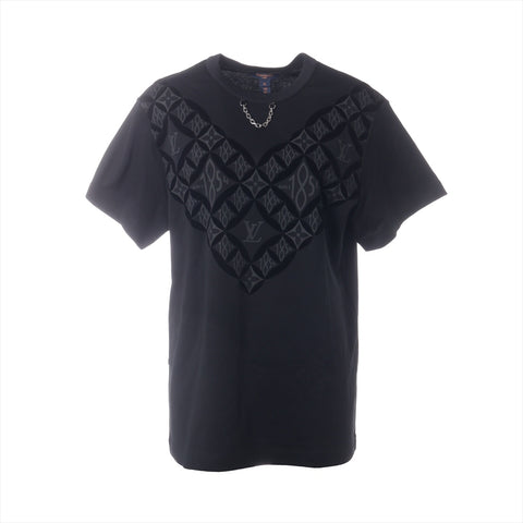 LOUIS VUITTON 21 Cotton XL Logo Short sleeve T-shirt black WS16174
