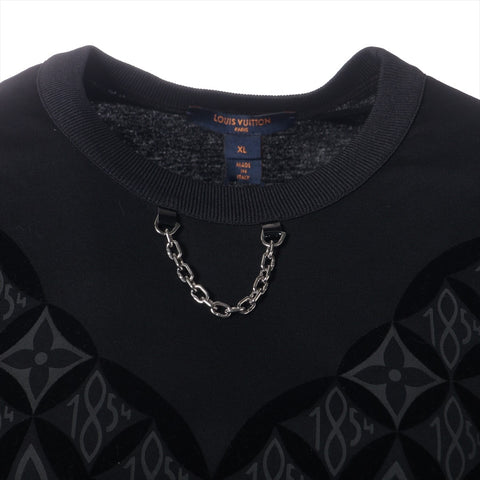 LOUIS VUITTON 21 Cotton XL Logo Short sleeve T-shirt black WS16174