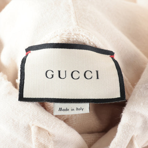 GUCCI Cat Logo Distressed XS Parker Ivory WS16176