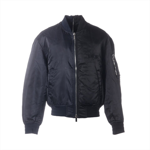 Christian Dior 20AW Judy Blame Bomber MA-1 Two-Tone Blouson Size 48 Jacket black WS16178