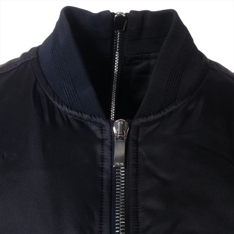 Christian Dior 20AW Judy Blame Bomber MA-1 Two-Tone Blouson Size 48 Jacket black WS16178