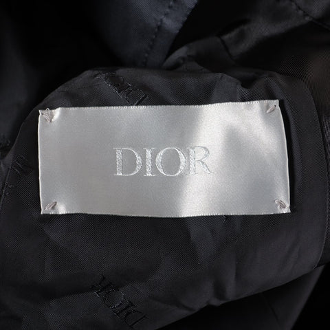 Christian Dior 20AW Judy Blame Bomber MA-1 Two-Tone Blouson Size 48 Jacket black WS16178