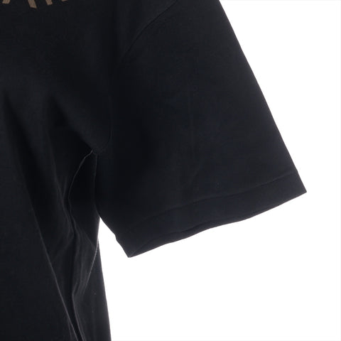 CHANEL M logo cotton Short sleeve T-shirt black WS16180