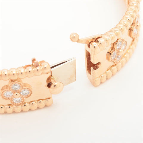 Van Cleef & Arpels Perlée Clover in 18K Rose Gold with Diamonds bracelet gold WS16182