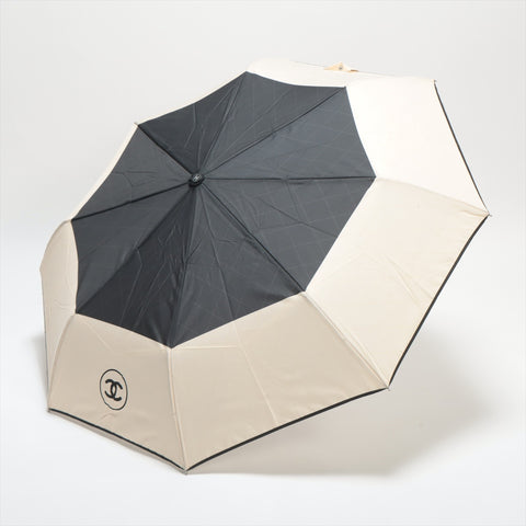 CHANEL COCO Mark Umbrella Two-tone Other accessories beige WS16190