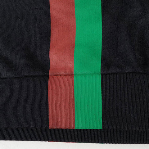 GUCCI XS Fake Not Print 20AW Cotton sweat black WS16195