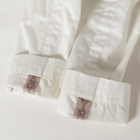 CELINE Size: 38 Cotton Trench coat white WS16197