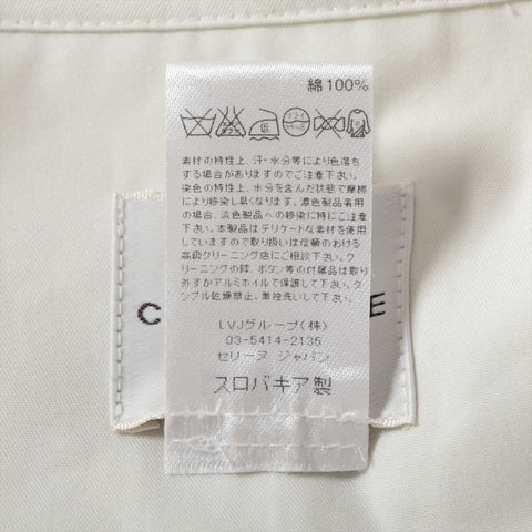 CELINE Size: 38 Cotton Trench coat white WS16197