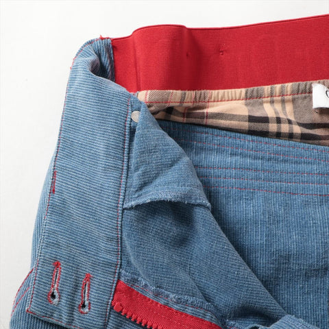 Christian Dior 36 Check Set 2004 Work Jacket Patchwork suit beige WS16198