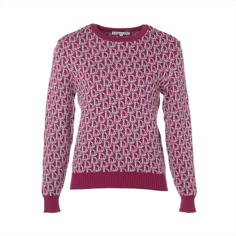 Christian Dior M Trotter Wool knit pink WS16204