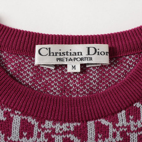 Christian Dior M Trotter Wool knit pink WS16204